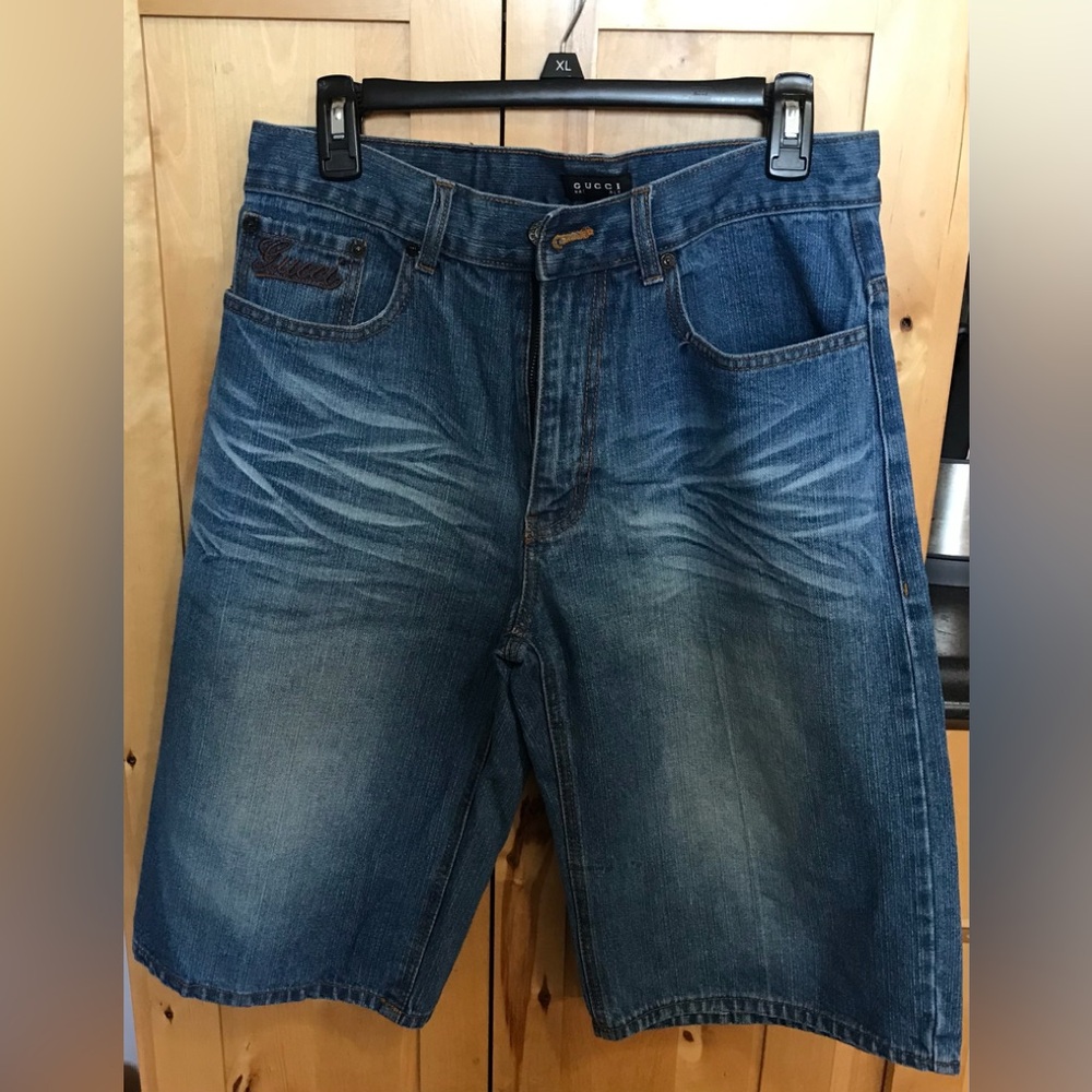 Gucci Jean Shorts